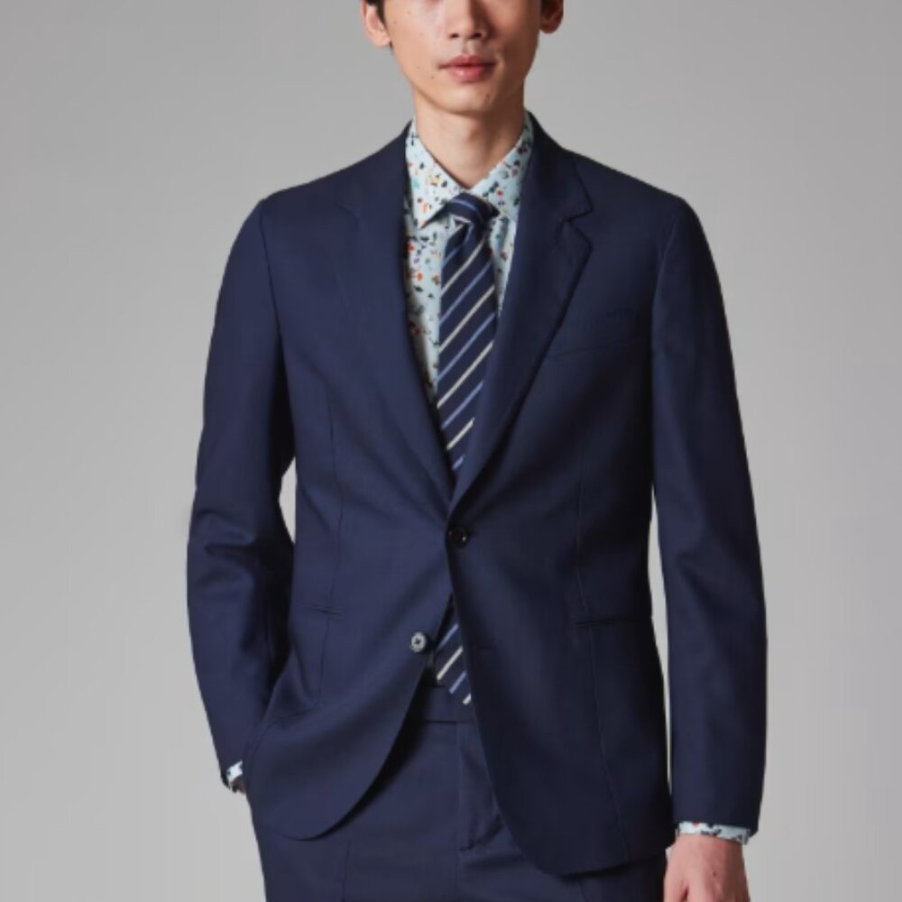 Paul Smith Navy Wool Blazer